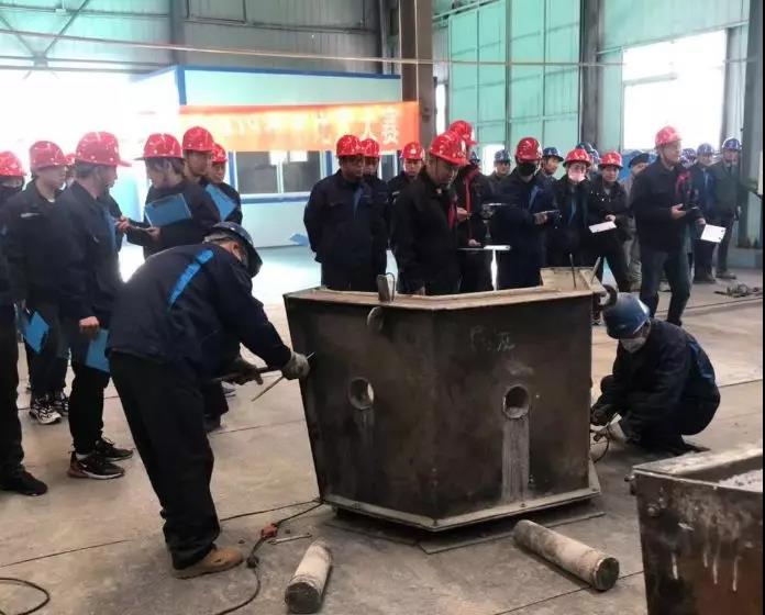 凝神聚气 大干一百天 2019技术比武大赛